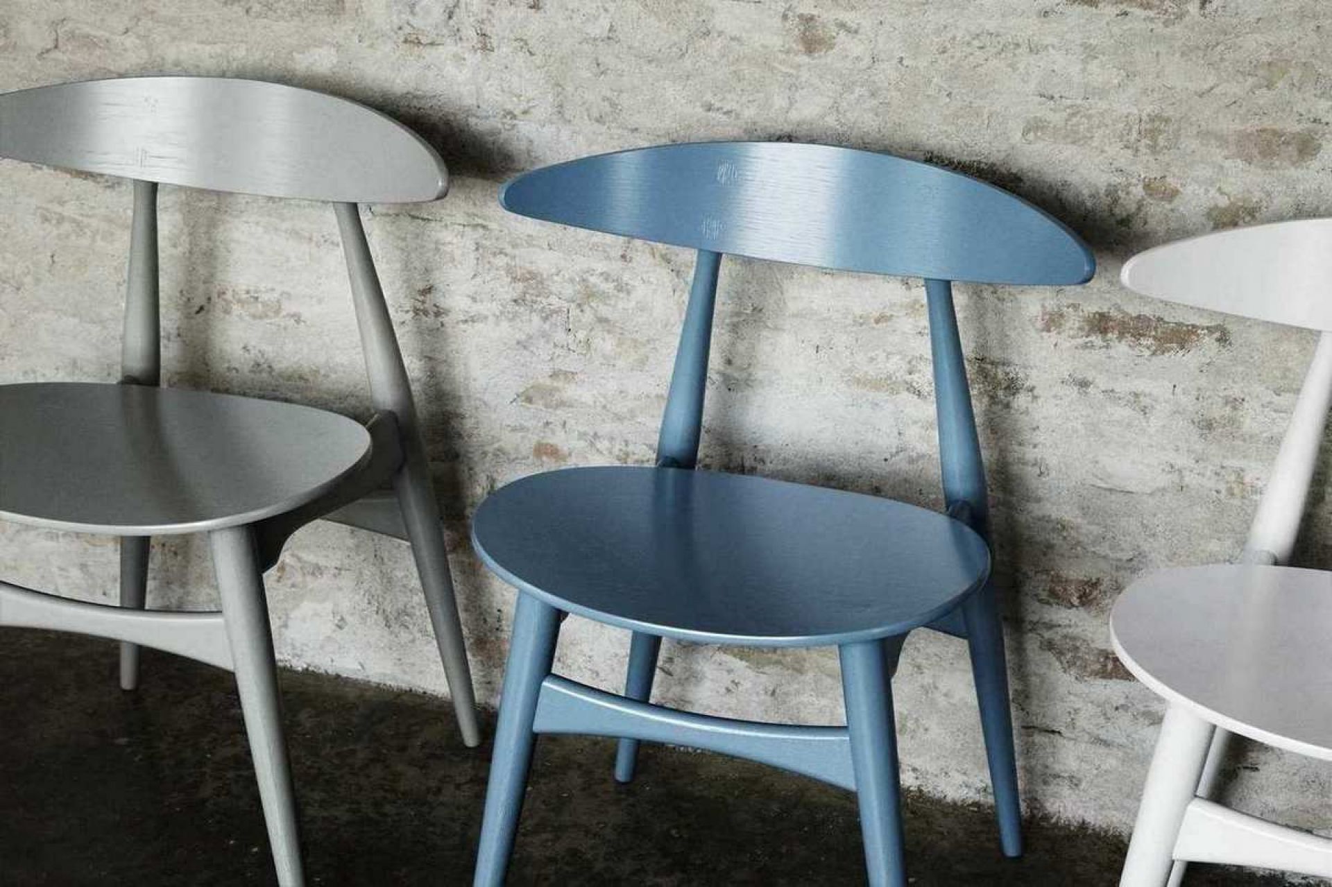 CH33P CARL HANSEN&SON オーク Wegner CH33P Dining Chair Upholstered Seat | Carl Hansen & Son